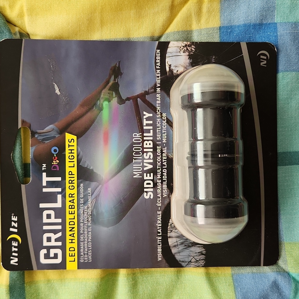 Niteize NWT GripLit LED Handlebar Grip Lights